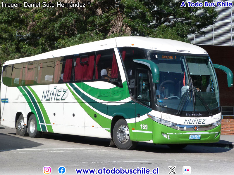 Marcopolo Paradiso G7 1200 / Volvo B-430R / Empresa Núñez (Uruguay)