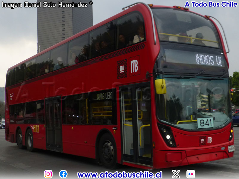 ADL - Alexander Dennis Ltd. Enviro 500 Euro6 / Metrobús Línea N° 7 Campo de Marte - Indios Verdes (Ciudad de México)