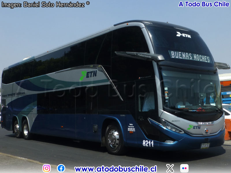 Polomex G8 1800DD / Scania K-500CB eev6 / ETN - Enlaces Terrestres Nacionales (CDMX - México)