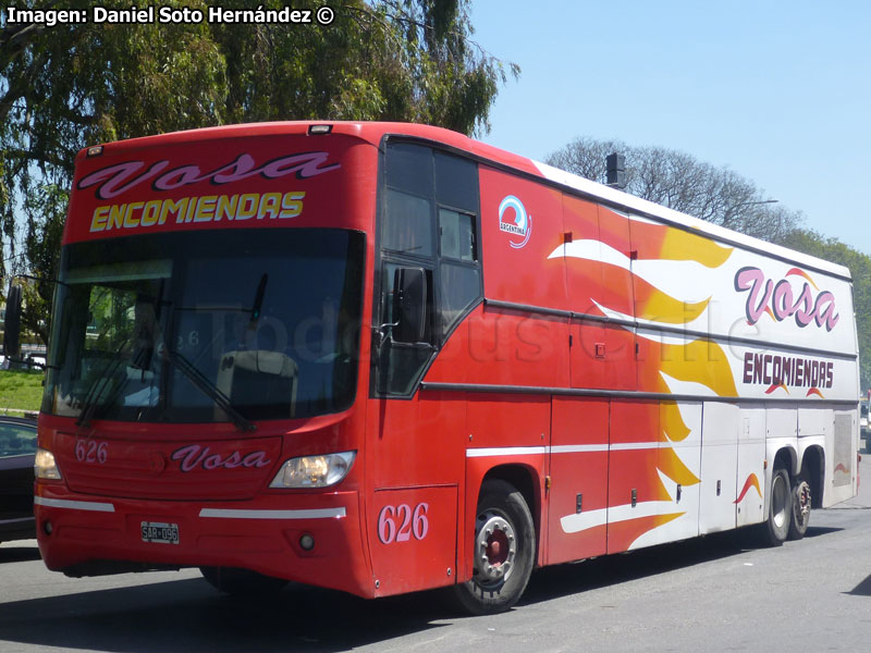 Troyano Calixto PA / Scania K-113TL / Empresa VOSA Encomiendas (Argentina)