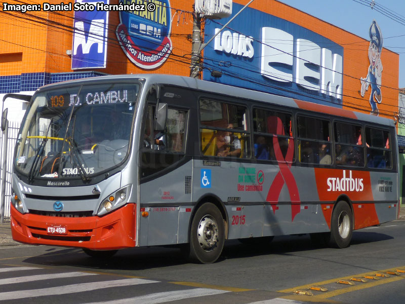 Mascarello Gran Midi / Agrale MA-15.0 / Línea N° 109 Botucatú (São Paulo - Brasil)