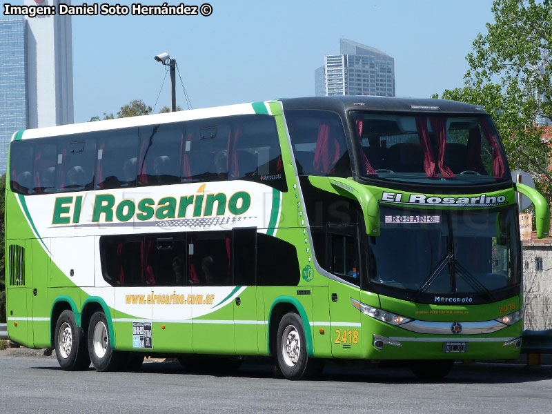 Marcopolo Paradiso G7 1800DD / Mercedes Benz O-500RSD-2436 / El Rosarino (Argentina)