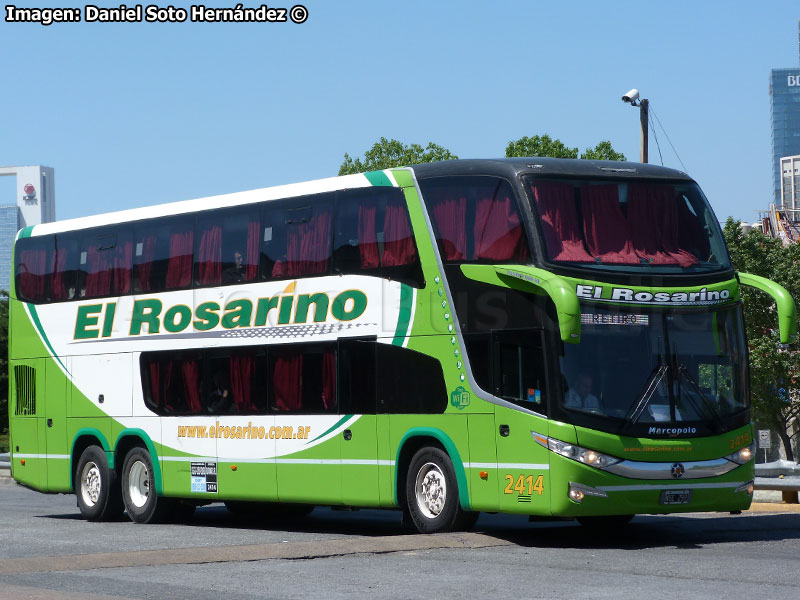 Marcopolo Paradiso G7 1800DD / Mercedes Benz O-500RSD-2436 / El Rosarino (Argentina)
