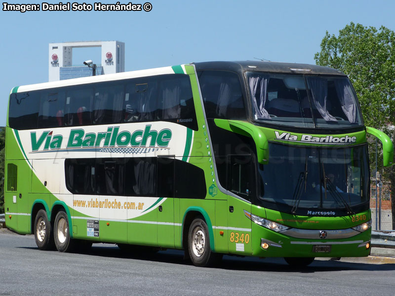 Marcopolo Paradiso G7 1800DD / Scania K-410B / Vía Bariloche (Argentina)