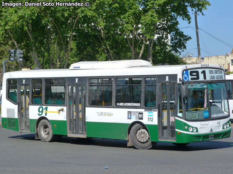 TodoBus Pompeya II / Agrale MT-15.0LE / Línea N° 91 Retiro - Barrio Aldo Bonzi (Buenos Aires - Argentina)