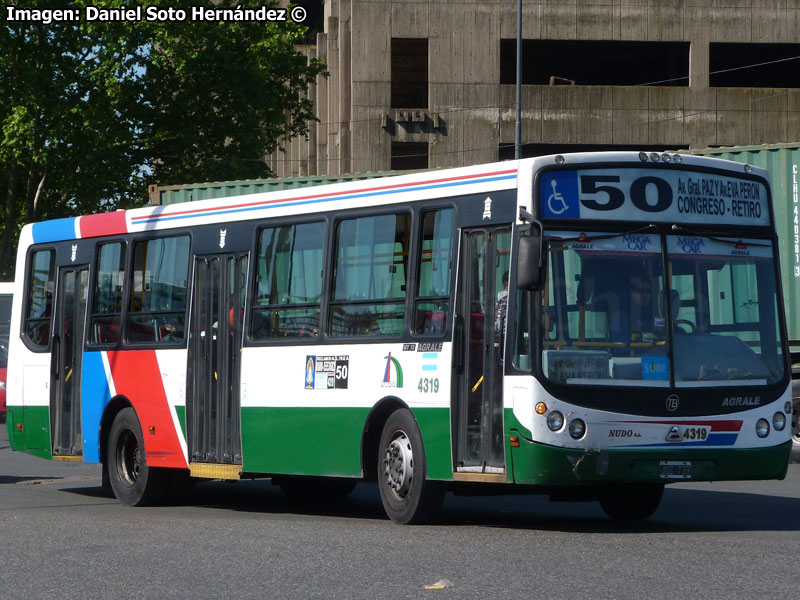 TodoBus Pompeya II / Agrale MT-15.0LE / Línea N° 50 General Paz - Retiro (Buenos Aires - Argentina)