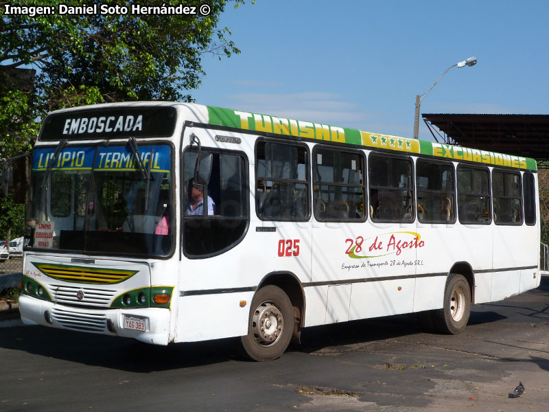 Marcopolo Torino G6 / Mercedes Benz OF-1721 / Transportes 28 de Agosto S.R.L. (Paraguay)