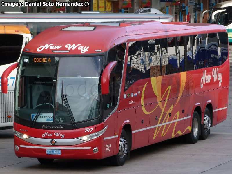 Marcopolo Paradiso G7 1200 / Volvo B-430R / Ridalin S.A. Al Servicio de COPSA (Uruguay)