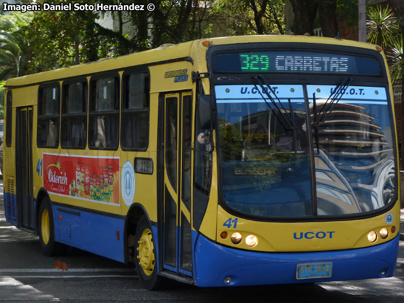 Busscar Urbanuss Pluss / Volvo B-7R / UCOT Línea N° 329 Punta Carretas - Melilla STM Montevideo (Uruguay)