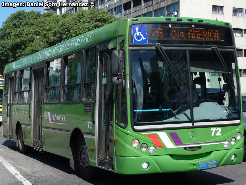 Metalpar Iguazú / Mercedes Benz OH-1618L-SB / COMESA Línea N° 526 Malvín - Complejo América STM Montevideo (Uruguay)