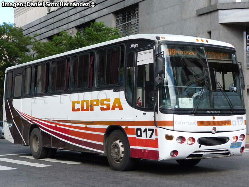 Marcopolo Allegro G6 / Volkswagen 16-210CO / COPSA - Compañía de Omnibus de Pando S.A. Línea N° 809 Montevideo - Progreso (Uruguay)