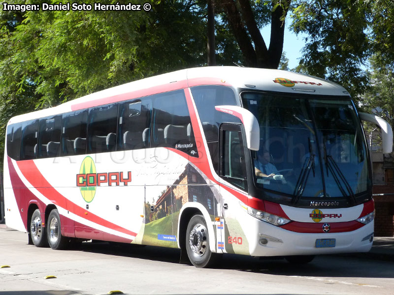Marcopolo Paradiso G7 1200 / Volvo B-430R / Cooperativa de Transportes de Paysandú COPAY (Uruguay)