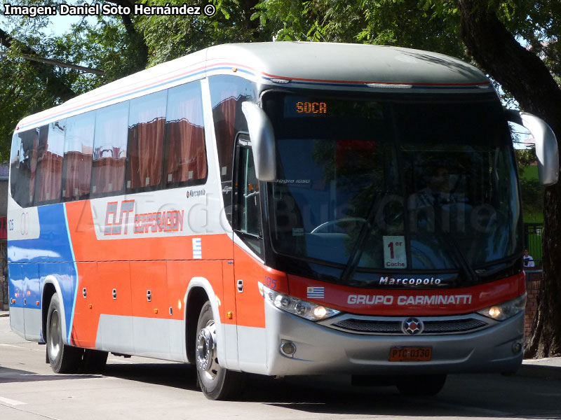 Marcopolo Viaggio G7 1050 / Volvo B-340R Euro5 / CUT Corporación - Grupo Carminatti (Uruguay)