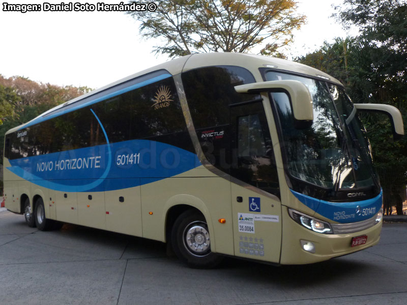 Comil Campione Invictus 1200 / Mercedes Benz O-500RSD-2436 BlueTec5 / Viação Novo Horizonte (Bahía - Brasil)
