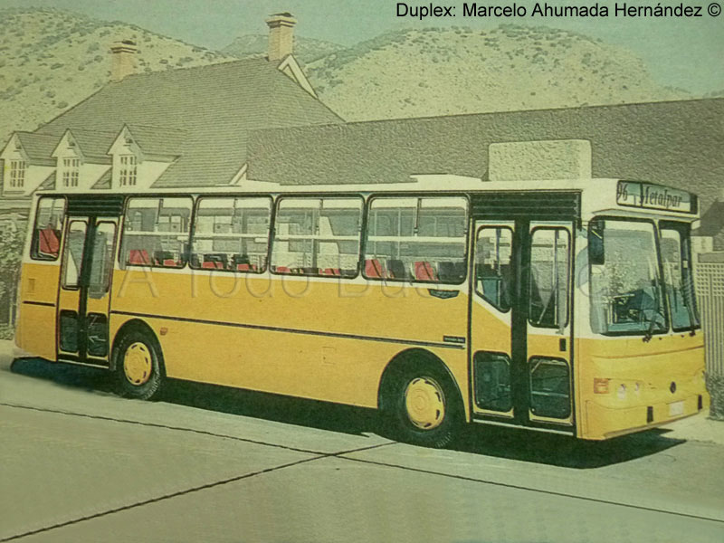 Recorte de prensa "Revista del Transporte" | Metalpar Petrohué 2000 / Mercedes Benz OH-1420