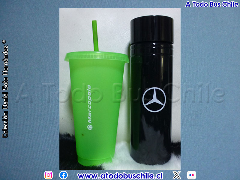 Vasos Publicitarios Marcopolo - Mercedes Benz