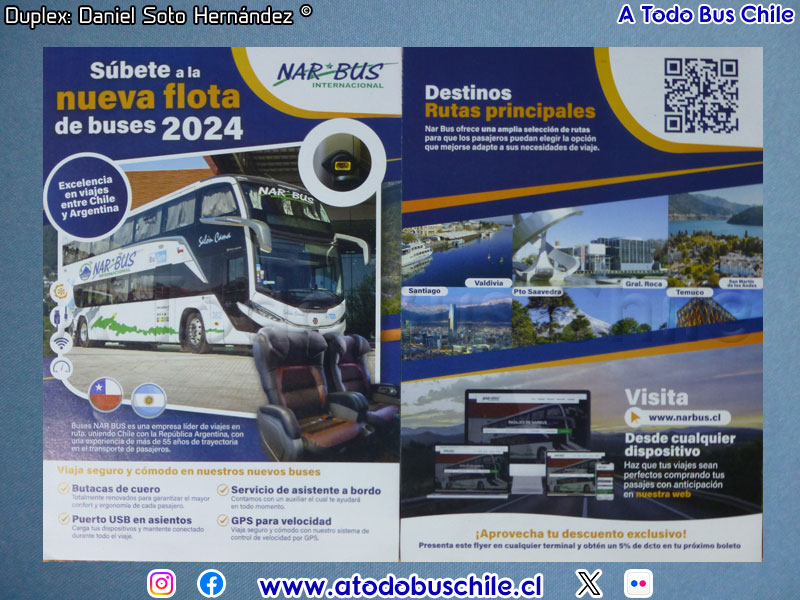 Volante Publicitario NAR Bus