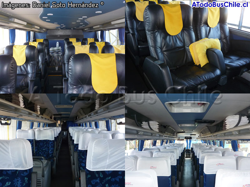 Interiores Unidad N° 820 Romani | Marcopolo Paradiso G6 1800DD / Scania K-420B