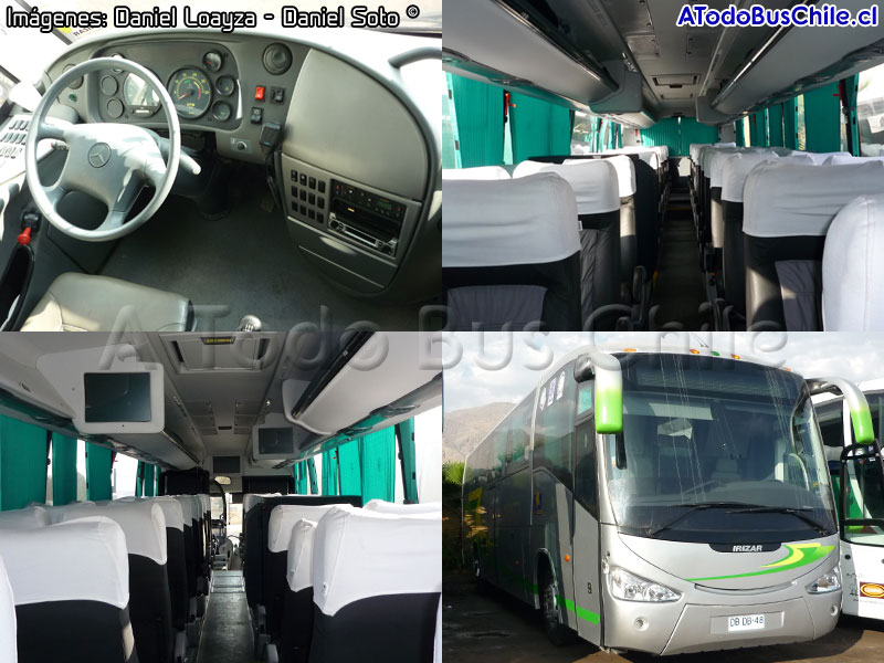 Interiores | Irizar Century III 3.70 / Mercedes Benz O-500R-1830 / Géminis S.p.A.