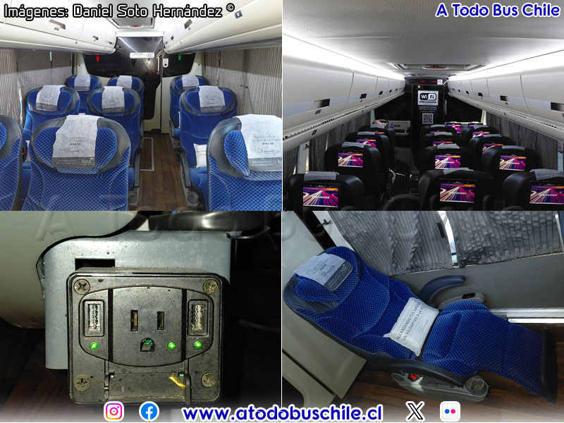 Interiores | Volvo 9800 Euro6 / Servicio Diamante ADO Estrella de Oro (México)