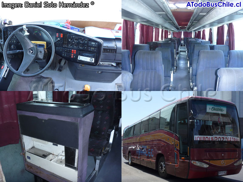 Interiores | Mercedes Benz O-404RHD / Pullman Chacón