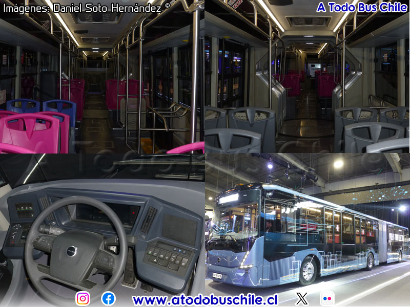 Interiores | Volvo 7800E Articulado / Unidad de Lanzamiento Expoforo México 2026
