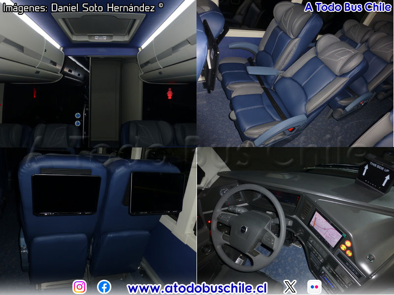 Interiores | BECCAR B-350 Petunia / Volvo B-8R Euro6 / Unidad de Lanzamiento