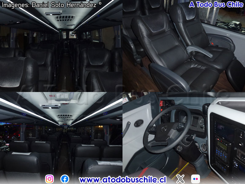 Interiores | Comil Campione Invictus HD / Mercedes Benz O-500RSD-2438 BlueTec6 / Unidad de Muestra