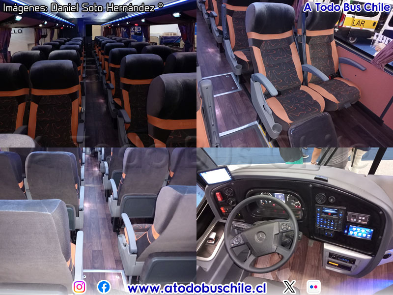 Interiores | Mascarello Roma R6 1200 / Mercedes Benz O-500RS-1938 BlueTec6