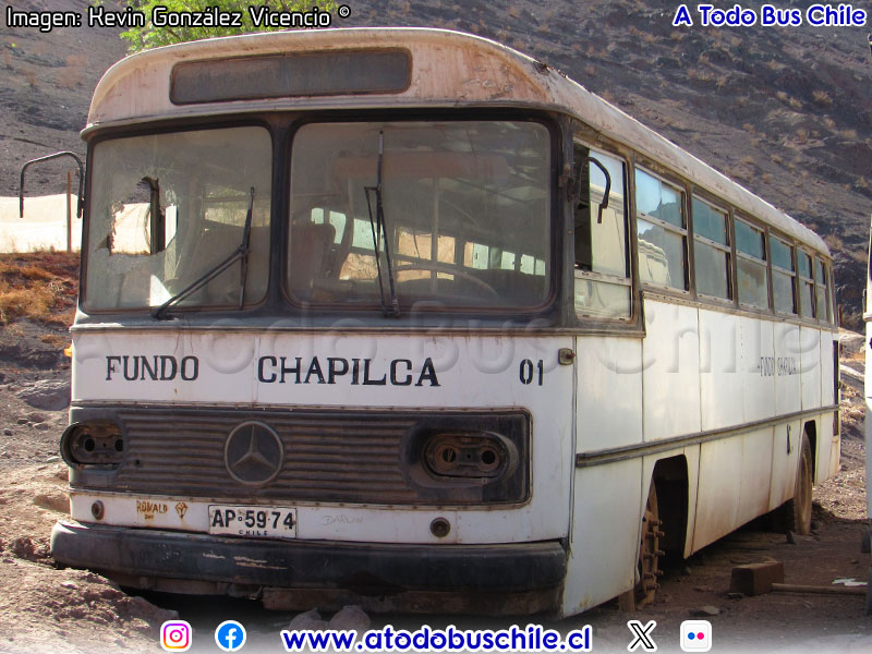 Mercedes Benz O-362U / Fundo Chapilca (Región de Atacama)