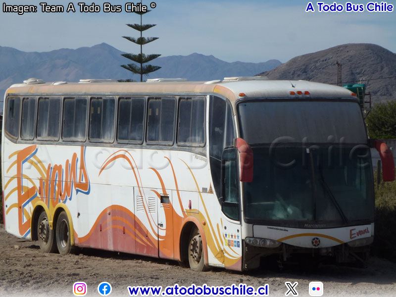 Marcopolo Paradiso G6 1350 / Scania K-420 / Buses Evans