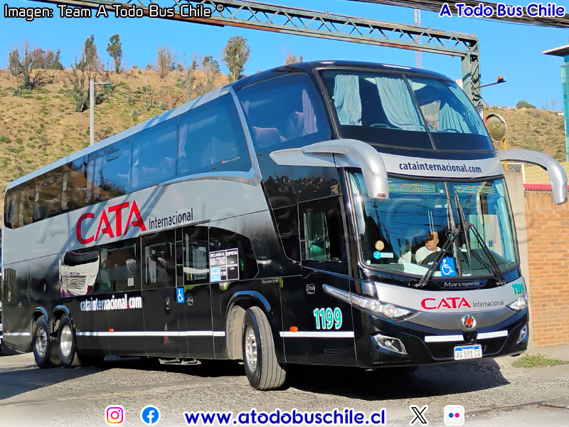 Marcopolo Paradiso New G7 1800DD / Mercedes Benz O-500RSD-2441 BlueTec5 / CATA Internacional (Argentina)