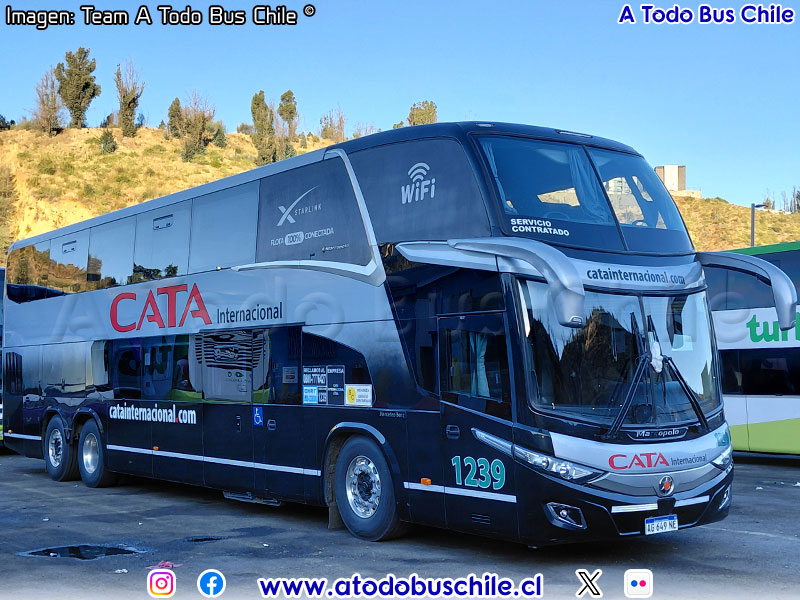 Marcopolo Paradiso 1800DD / Mercedes Benz O-500RSD-2441 BlueTec5 / CATA Internacional (Argentina)