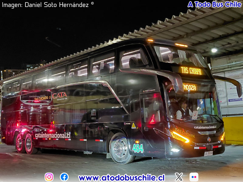 Marcopolo Paradiso G8 1800DD / Scania K-400B eev5 / CATA Chile - TAS Choapa Internacional