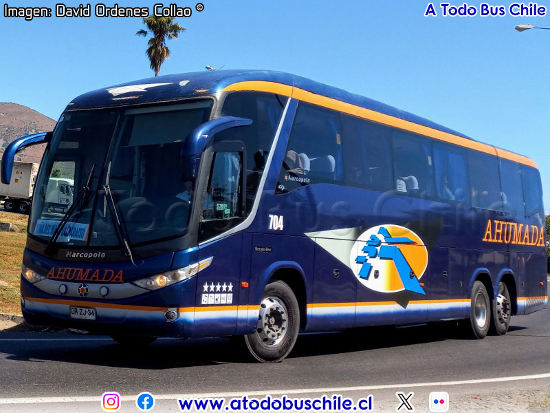 Marcopolo Paradiso G7 1200 / Mercedes Benz O-500RSD-2442 / Buses Ahumada Internacional