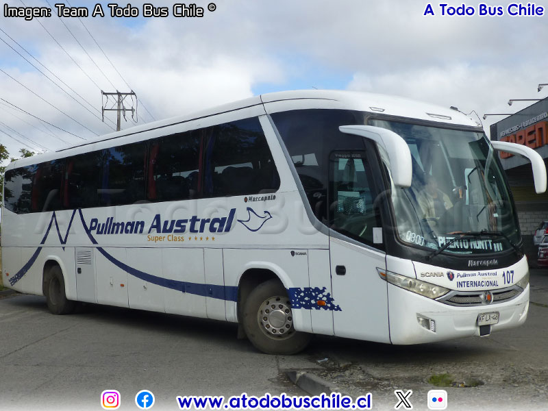 Marcopolo Viaggio G7 1050 / Scania K-360B eev5 / Pullman Austral