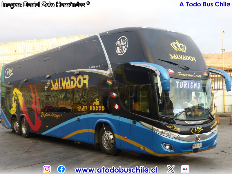 Marcopolo Paradiso G7 1800DD / Scania K-400B eev5 / Trans Salvador (Bolivia)