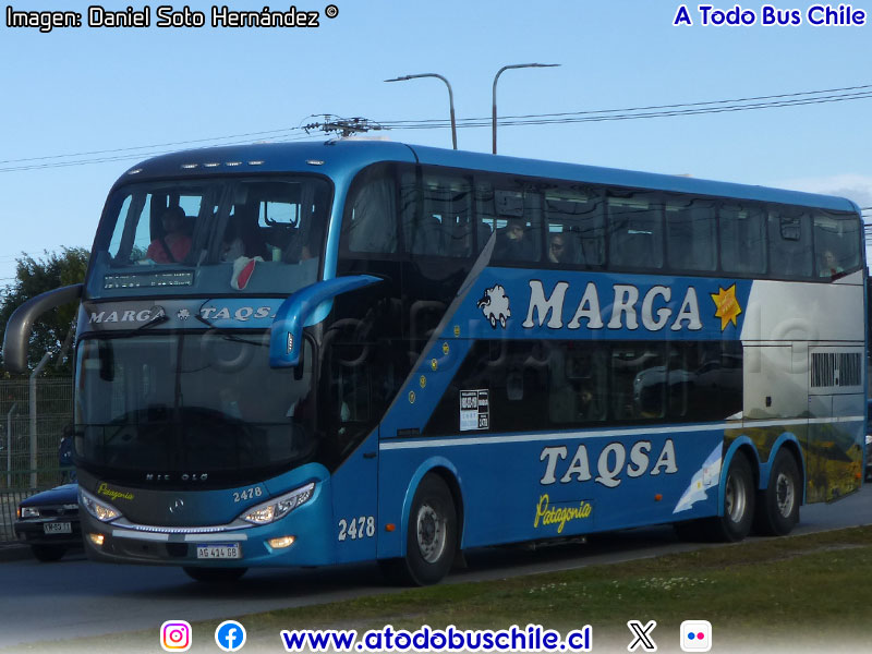 Niccolo New Concept 2250 Isidro / Mercedes Benz O-500RSD-2441 BlueTec5 / MARGA TAQSA (Argentina)
