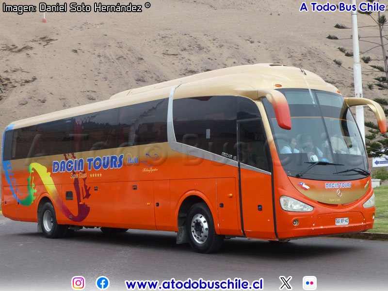 Irizar i6 3.70 / Mercedes Benz O-500RS-1836 BlueTec5 / Dacin Tours