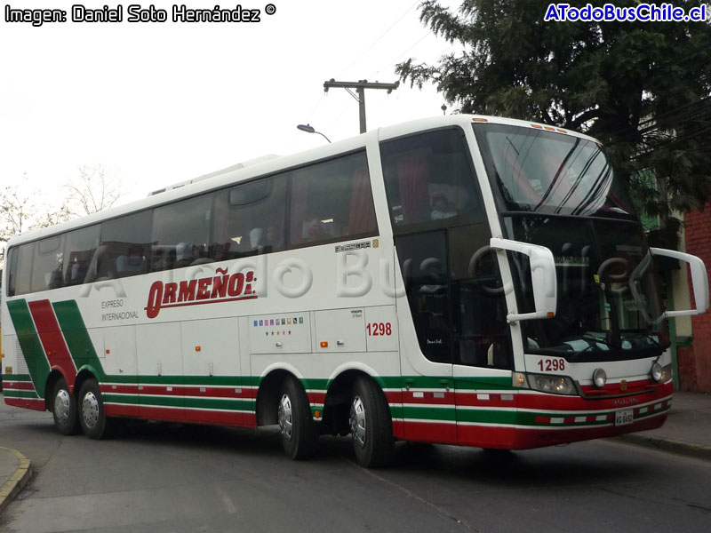 Busscar Jum Buss 400 / Volvo B-12R 8x2 / Expreso Internacional Ormeño (Perú)