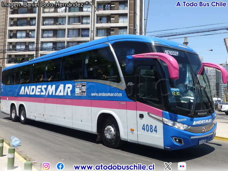 Marcopolo Paradiso New G7 1200 / Scania K-400B eev5 / Andesmar Argentina