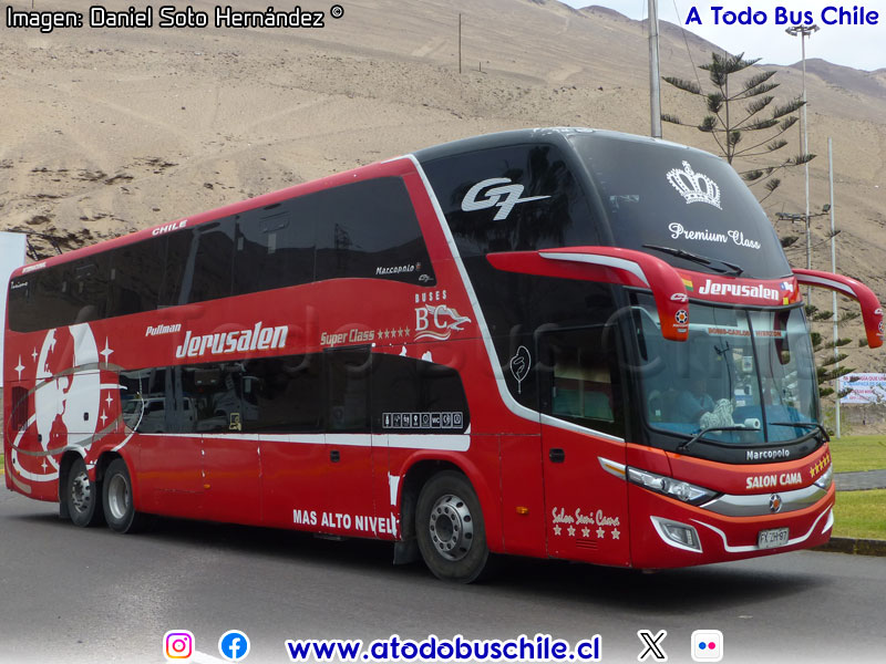 Marcopolo Paradiso G7 1800DD / Mercedes Benz O-500RSD-2442 / Pullman Jerusalén