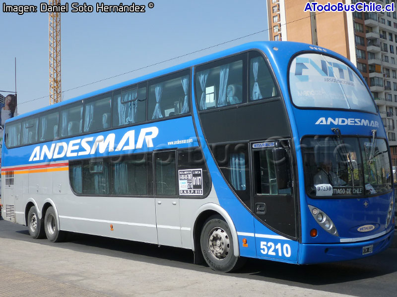 Metalsur Starbus 405 DP / Mercedes Benz O-500RSD-2436 / Andesmar (Argentina)