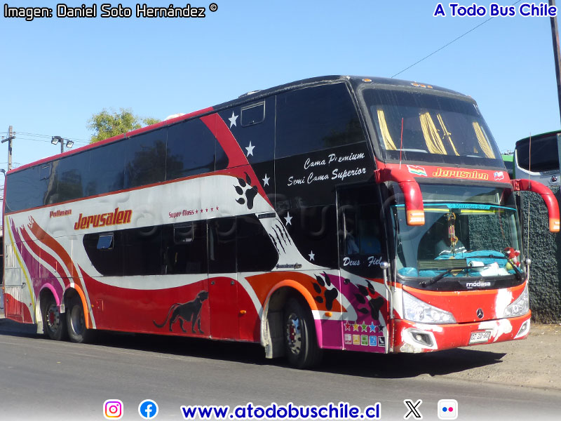 Modasa Zeus II / Mercedes Benz O-500RSD-2442 / Pullman Jerusalén