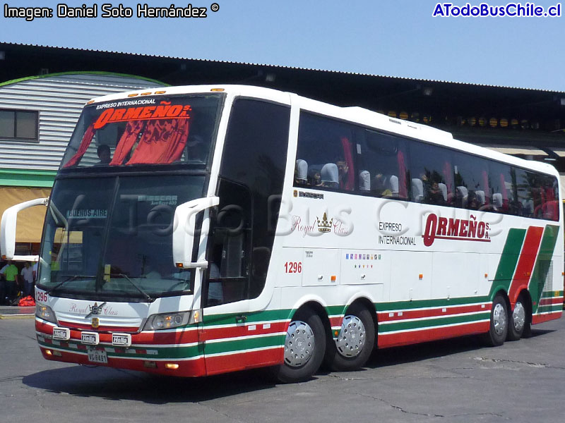 Busscar Jum Buss 400 / Volvo B-12R 8x2 / Expreso Internacional Ormeño (Perú)