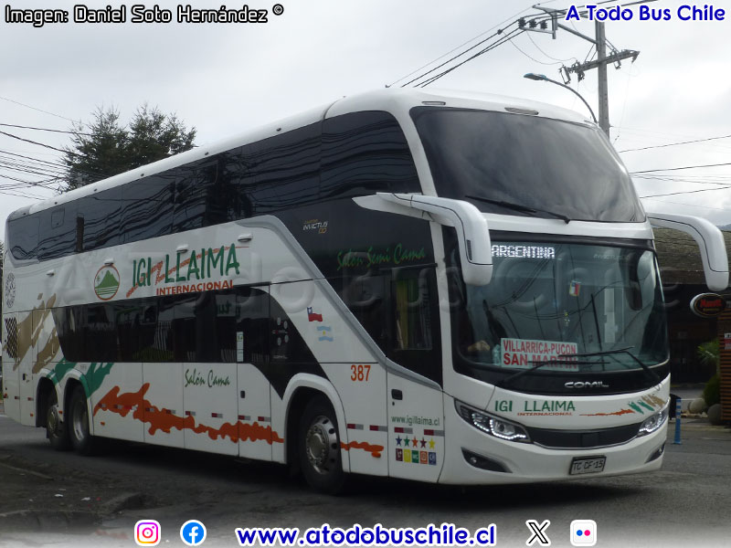 Comil Campione Invictus DD / Scania K-450CB eev5 / IGI Llaima Internacional
