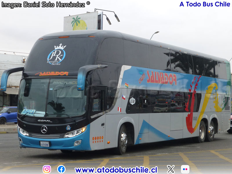 Comil Campione Invictus DD / Mercedes Benz O-500RSD-2436 / Trans Salvador (Bolivia)