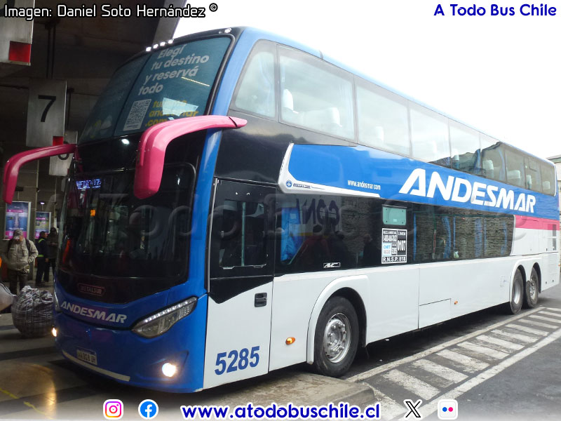 Metalsur Starbus 3 DP / Scania K-400B eev5 / Andesmar Argentina