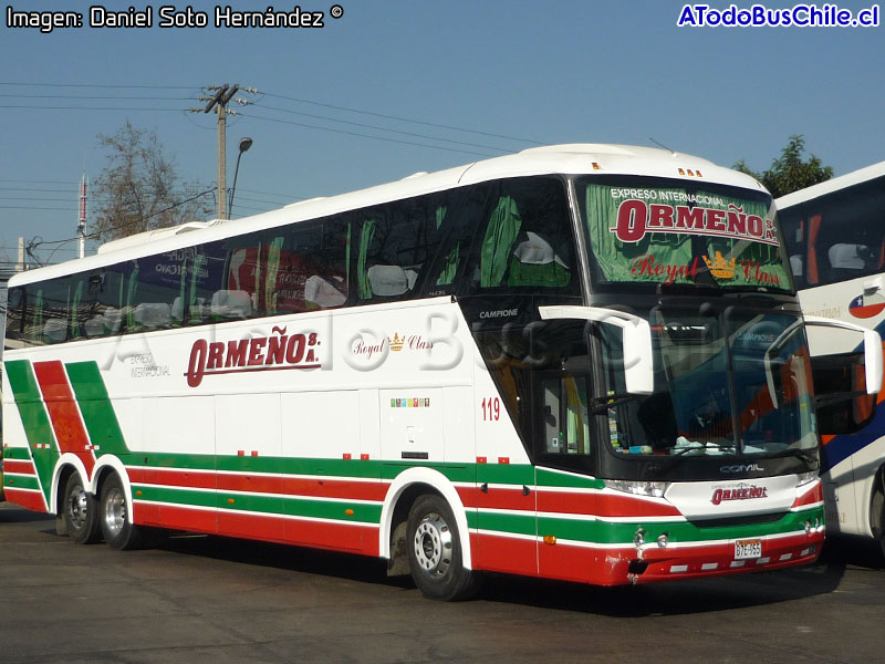 Comil Campione 4.05 HD / Mercedes Benz O-500RSD-2436 / Expreso Internacional Ormeño (Perú)