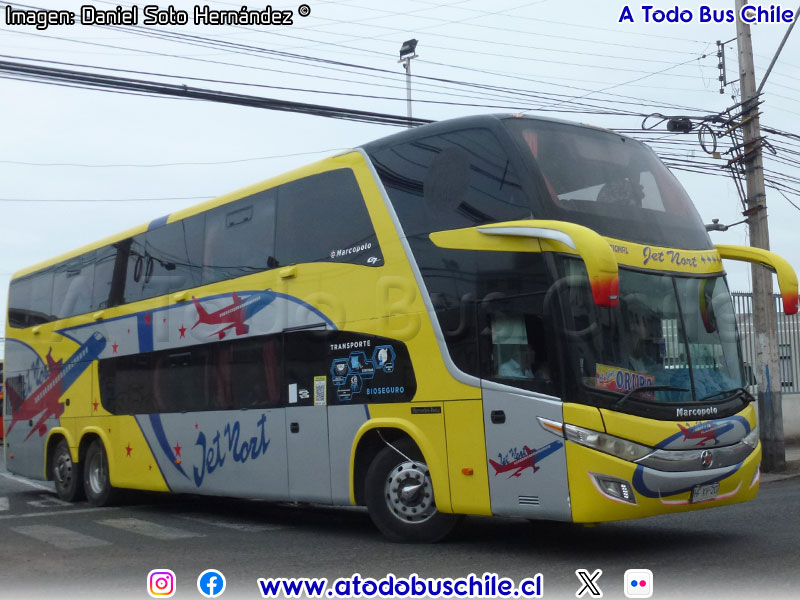 Marcopolo Paradiso G7 1800DD / Mercedes Benz O-500RSD-2441 BlueTec5 / Jet Nort Internacional